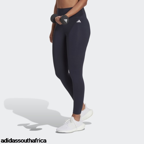 Training Essentials High-Waisted 7/8 Leggings Ink Adidas Adidas South Africa