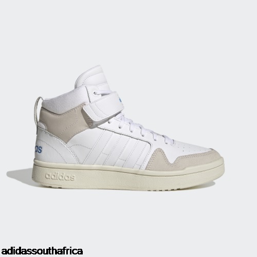 White PostMove Mid Cloudfoam Super Lifestyle Basketball Mid Classic Shoes Adidas Adidas Shoes South Africa