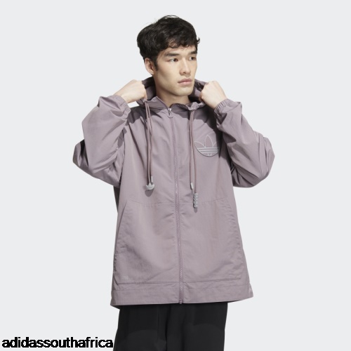 Adicolor Windbreaker Purple Adidas Adidas South Africa