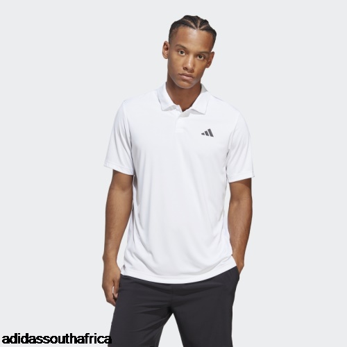 Club Tennis Polo Shirt White Adidas South Africa