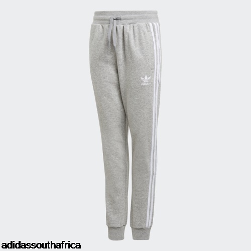 Medium Grey 3-Stripes Joggers Adidas South Africa