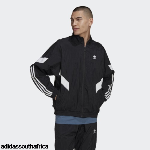 Black Rekive Track Top Fashion Adidas South Africa