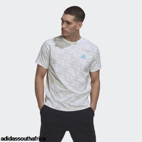 Designed For Gameday Travel Tee White Adidas Adidas South Africa