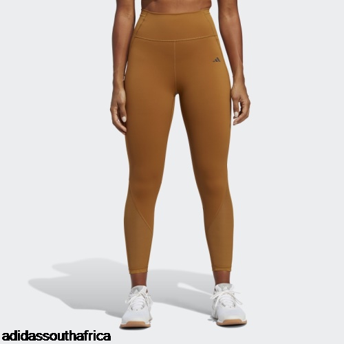 Tailored HIIT Training 7/8 Leggings Bronze Adidas South Africa