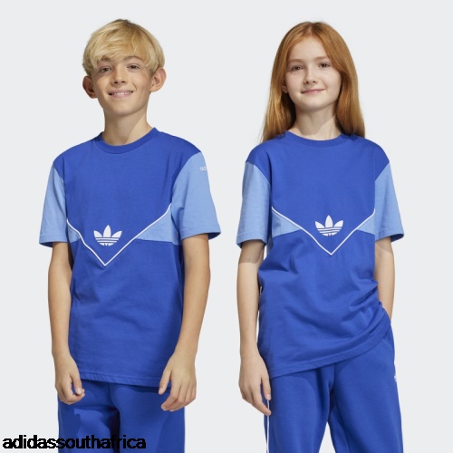 Adicolor Tee Blue Adidas South Africa