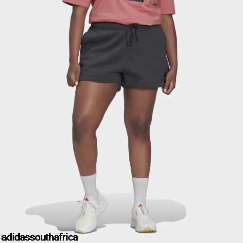 Sweat Shorts (Plus Size) Carbon Adidas South Africa