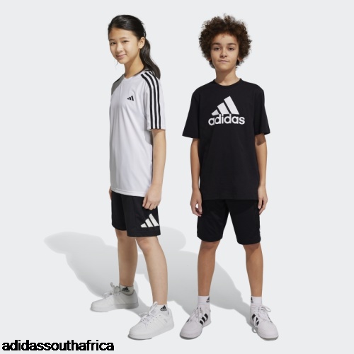 Train Essentials AEROREADY Logo Regular-Fit Shorts Black Adidas South Africa