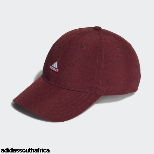 Red Crinkled Nylon Dad Cap Adidas Adidas South Africa