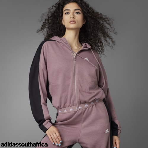 Purple Hyperglam French Terry Hoodie Adidas South Africa