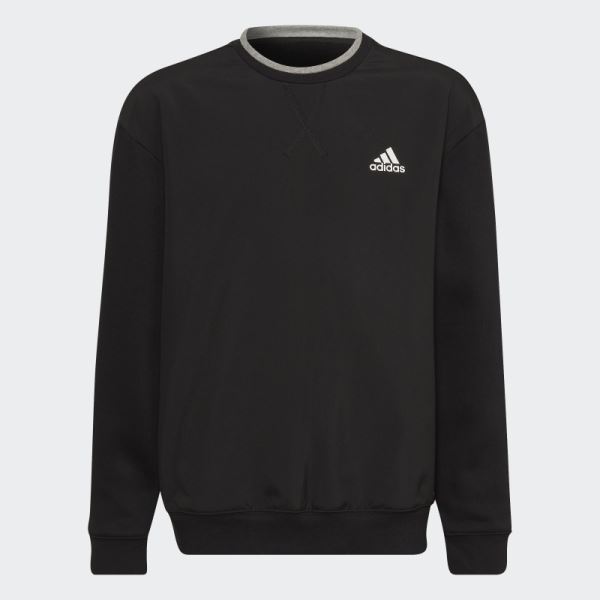 Adidas All SZN Fleece Sweatshirt Medium Grey