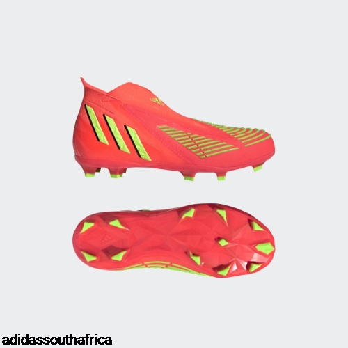 Red Predator Edge+ Firm Ground Cleats Adidas Shoes South Africa