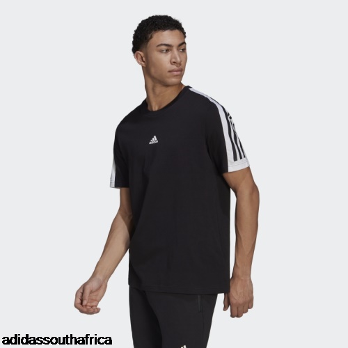 Future Icons 3-Stripes Tee Black Adidas South Africa