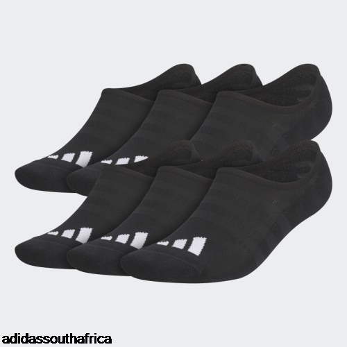 Black No-Show Socks 6 Pairs Adidas South Africa