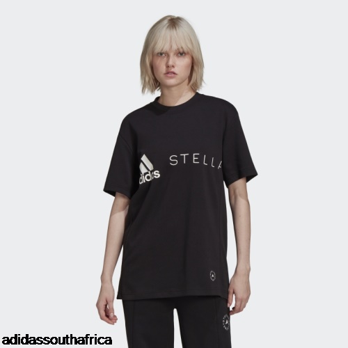 Black by Stella McCartney Logo Tee Adidas South Africa