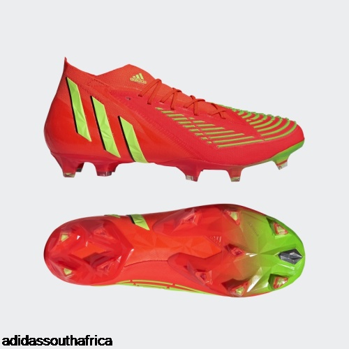 Predator Edge.1 Firm Ground Soccer Cleats Red Adidas Adidas Shoes South Africa