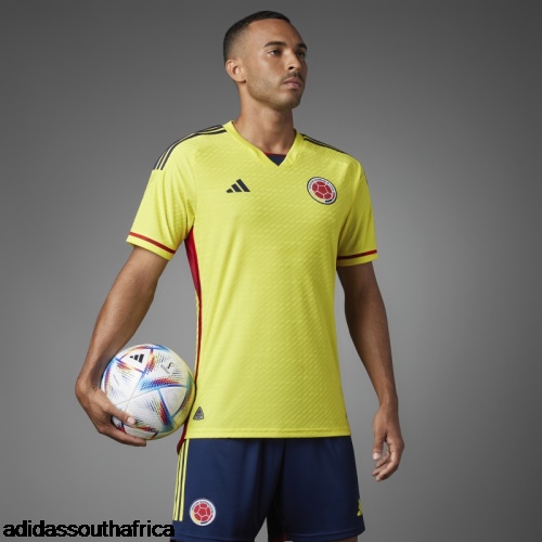 Yellow Colombia 22 Home Authentic Jersey Adidas Adidas South Africa