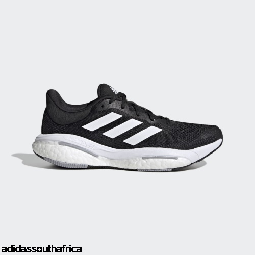 Black Solar Glide 5 Wide Running Shoes Adidas Shoes South Africa