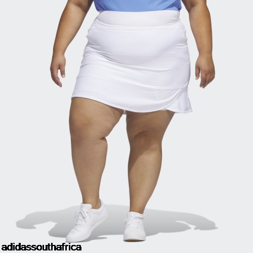 Frill Skort (Plus Size) White Adidas South Africa