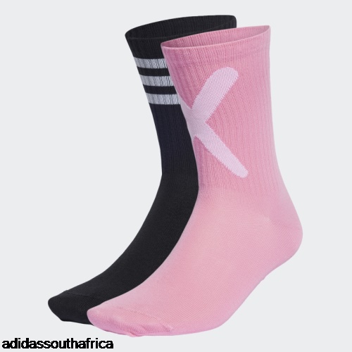 Originals x Andra Saraiva Mid Crew Socks Fashion Pink Adidas South Africa