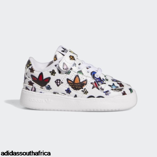 White Jeremy Scott Forum 84 Low Mono Shoes Adidas Adidas Shoes South Africa