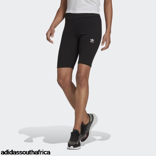 Adicolor Essentials Short Tights Black Adidas South Africa