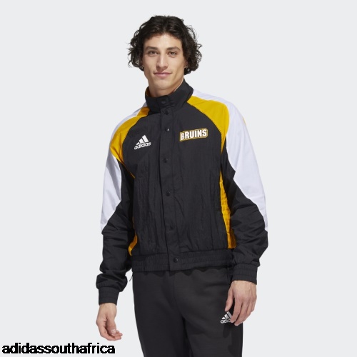 Black Bruins Reverse Retro Jacket Adidas Adidas South Africa