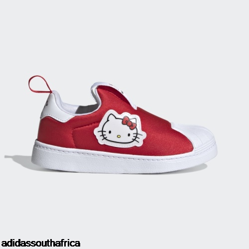 Red Hello Kitty Superstar 360 Shoes Adidas Adidas Shoes South Africa