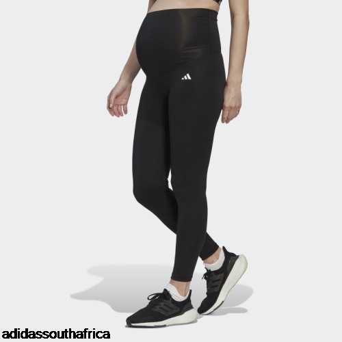 Black Training Essentials 7/8 Leggings (Maternity) Adidas South Africa