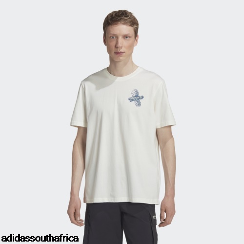 White Adventure Trail Tee Hot Adidas South Africa