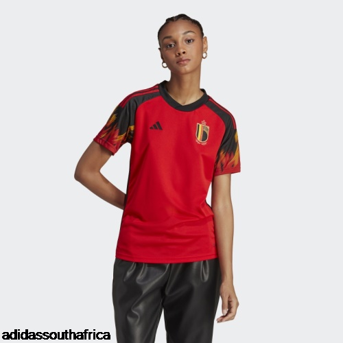 Belgium 22 Home Jersey Black Hot Adidas South Africa