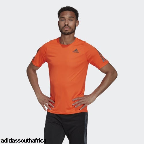 Orange Run Icon Running Tee Adidas South Africa