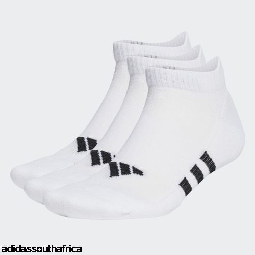 Performance Cushioned Low Socks 3 Pairs White Adidas Adidas South Africa