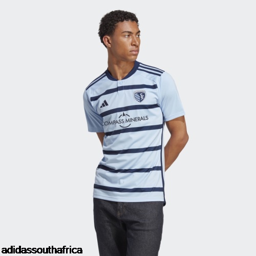 Glow Blue Sporting Kansas City 23/24 Home Jersey Adidas South Africa