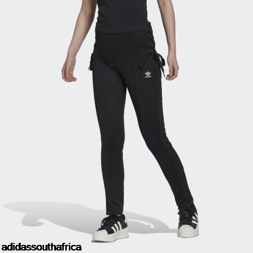 Always Original Laced Slim Pants Black Adidas South Africa