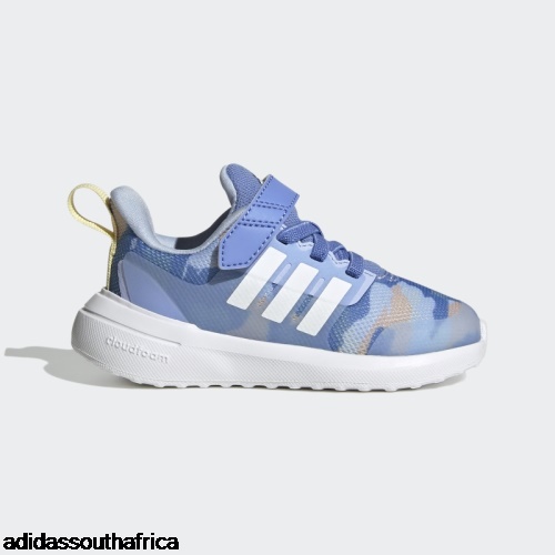 Blue FortaRun 2.0 Cloudfoam Sport Running Elastic Lace Top Strap Shoes Adidas Adidas Shoes South Africa