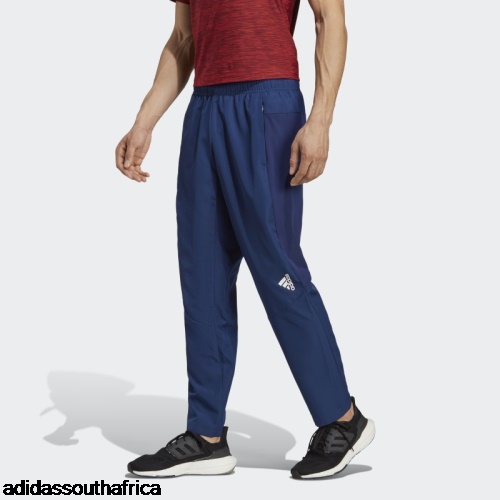 Dark Blue AEROREADY Designed for Movement Training Joggers Adidas South Africa