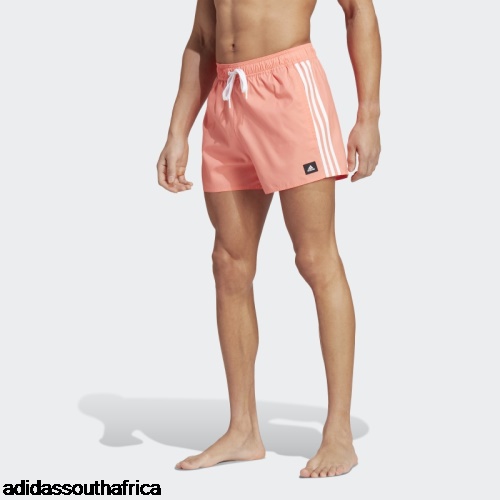 Coral 3-Stripes CLX Swim Shorts Adidas South Africa