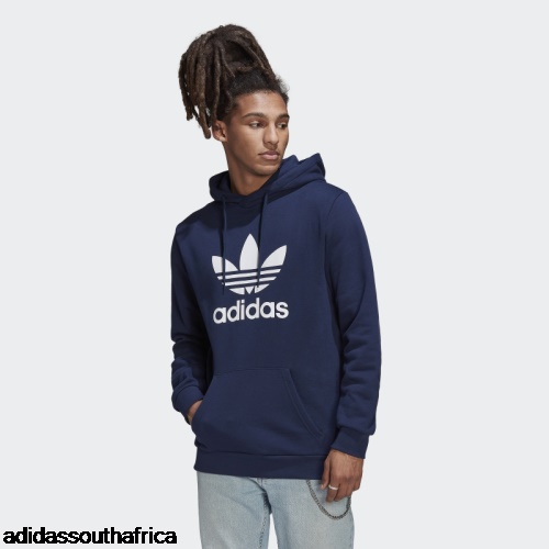 Adicolor Classics Trefoil Hoodie Night Indigo Adidas Adidas South Africa