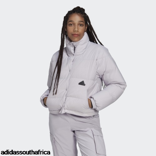 Puffer Jacket Silver Dawn Adidas South Africa