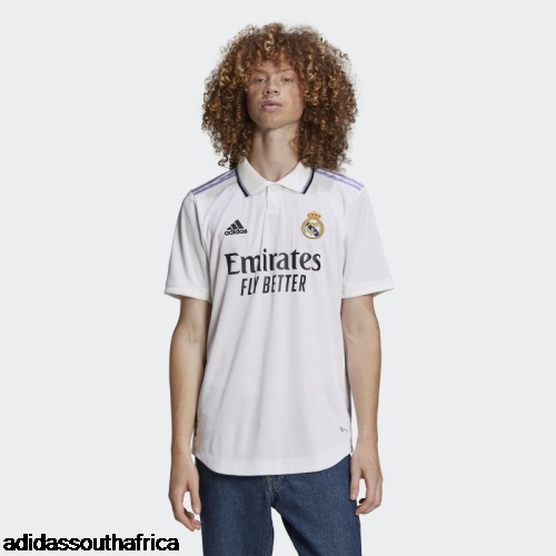 Real Madrid 22/23 Home Authentic Jersey White Adidas South Africa