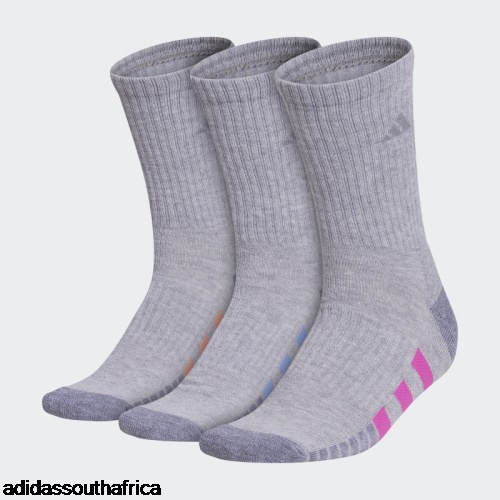 Cushioned Crew Socks 3 Pairs Multicolor Adidas South Africa