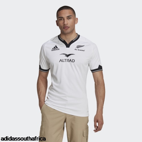 All Blacks Rugby Replica Away Jersey White Adidas South Africa