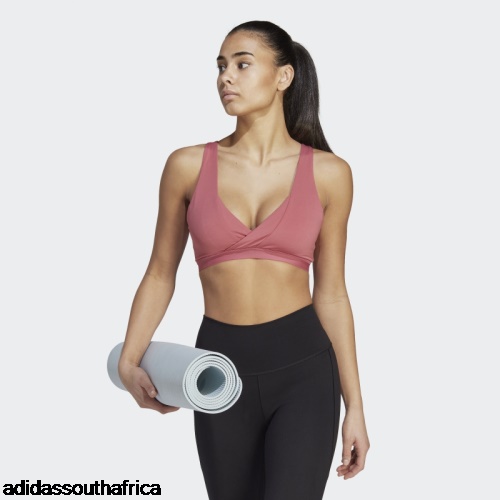 Pink Yoga Essentials Studio Light-Support Nursing Bra Adidas South Africa