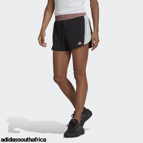 Hyperglam Running Shorts Black Adidas South Africa