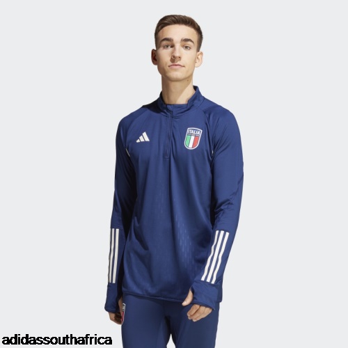 Dark Blue Italy Tiro 23 Pro Top Adidas South Africa