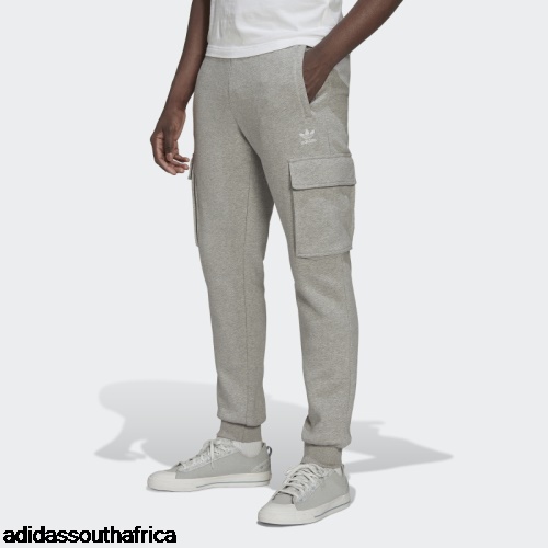 Medium Grey Adicolor Essentials Trefoil Cargo Pants Adidas Adidas South Africa