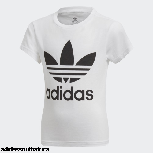 Trefoil Tee Black Adidas South Africa