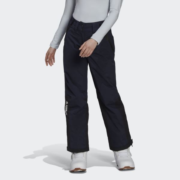 Resort Two-Layer Insulated Stretch Tracksuit Bottoms Adidas Ink
