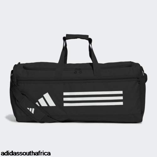 Black Essentials Training Duffel Bag Medium Adidas Adidas South Africa