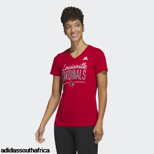 Red Mel Cardinals Tee Adidas Adidas South Africa